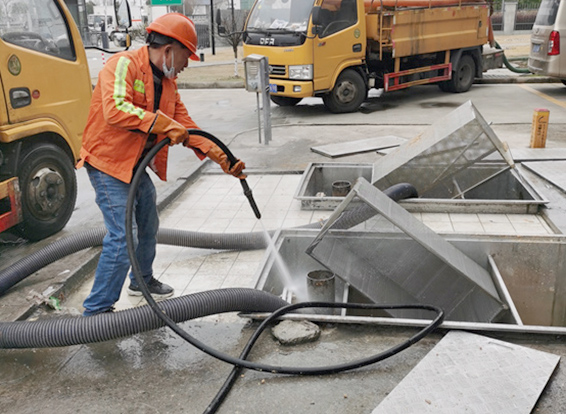 平阴隔油池清理